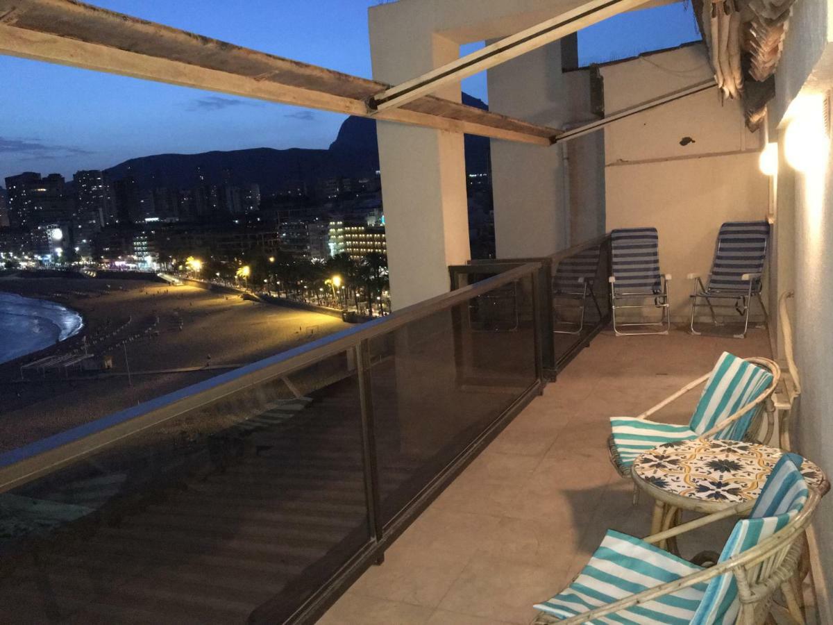 Penthouse 1Ere Ligne De Mer Avec Magnifique Vue Benidorm Exterior foto